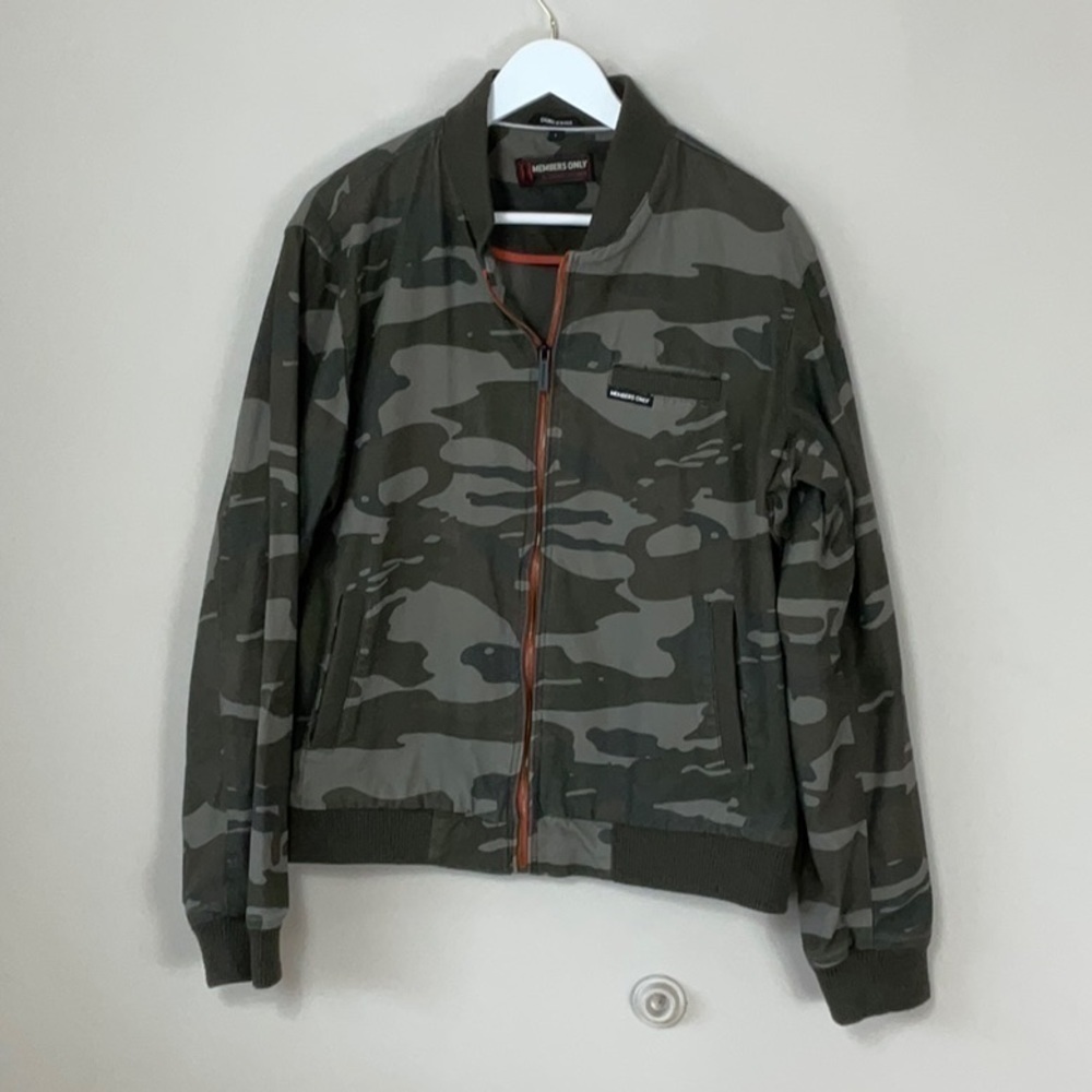 Members Only Camo B'Ball Jacket